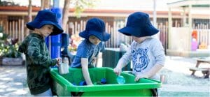 Recycling and preschoolers